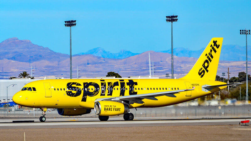 spirit airlines carry on size